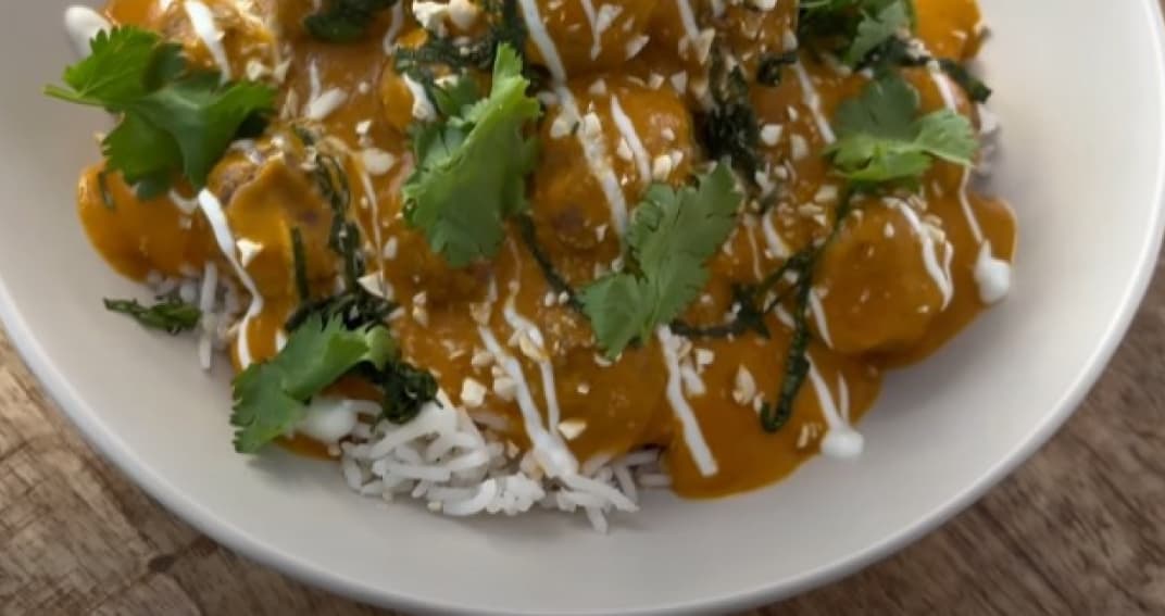 Albóndigas con curry